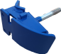 Preview: Halterung für Hubarm, mit Gewinde, Neue Version_2 Ersatzteil für BRAUD / NEW HOLLAND Traubenvollernter
